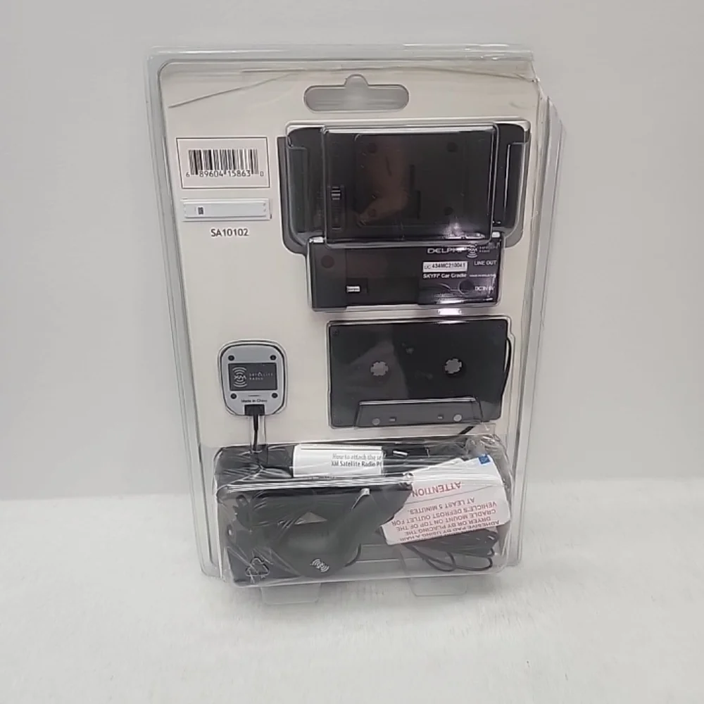 Vintage Delphi XM Skyfi 2car Xm Radio Receiver For Cassette Players SA10102 NWT
